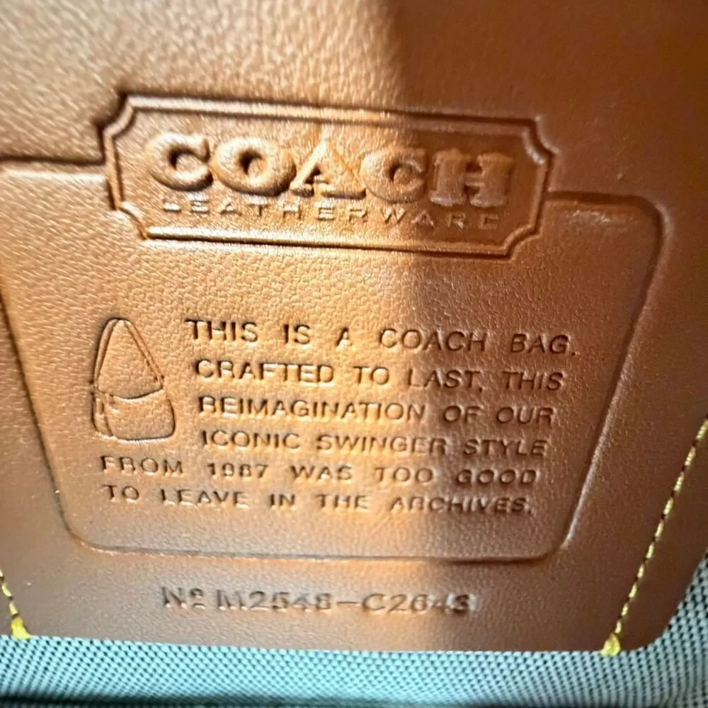Coach Women's Black and Grey Bag